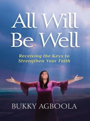 cover image of All Will Be Well